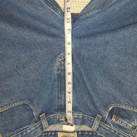 LL Bean Classic Fit Jeans Womens 8 Regular Blue Medium Wash Denim Tapered Jeans - Picture 10 of 11